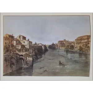 Rzym widok na Tybr