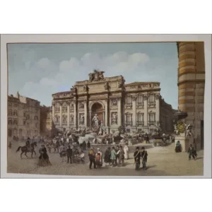 Rzym fontanna di Trevi