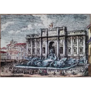 Rzym fontanna di Trevi