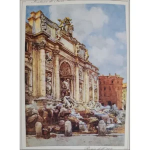 Rzym fontanna di Trevi