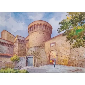 Volterra Wieża Księcia Aten