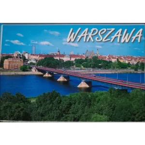 Warszawa – Panorama zza Wisły (duży format)