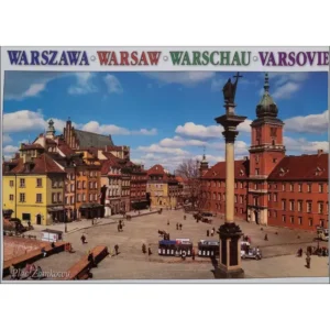 Warszawa – Zamek Królewski i Kolumna Zygmunta (duży format)