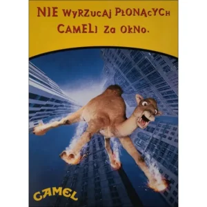 Nie wyrzucaj płonących CAMELI przez okno