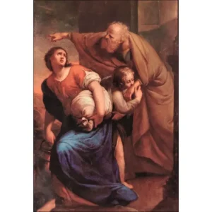 Giuseppe Soleri Brancaleoni – Abraham wypędza Hagar i Izmaela