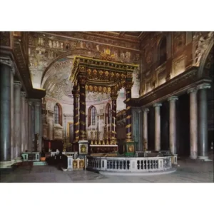 Rzym wnętrze bazyliki S. Maria Maggiore