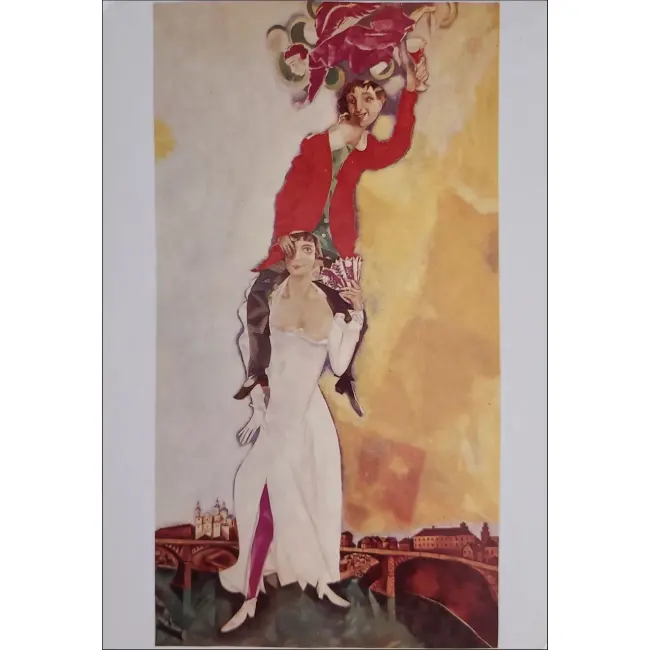 Marc Chagall pocztówka (duży format)