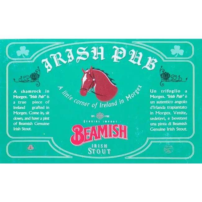 Reklama irlandzkiego pubu