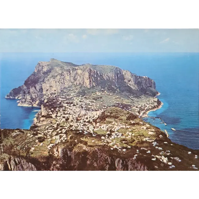 Capri widok z lotu ptaka