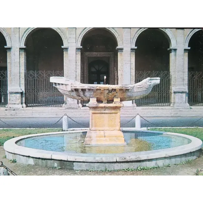 Rzym fontanna della Navicella