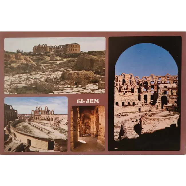 El Jem (Al-Dżamm) amfiteatr rzymski