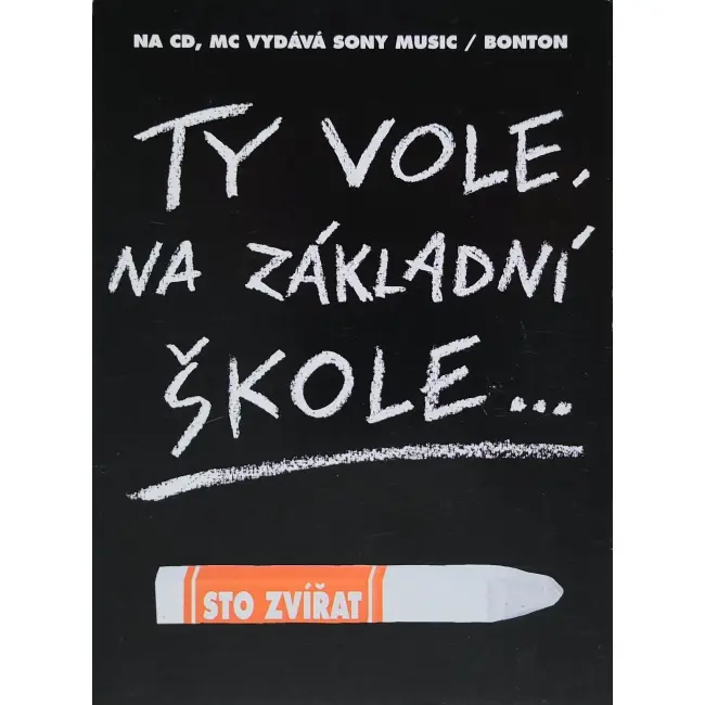 Okładka albumu studyjnego czeskiej grupy Sto Zvirat