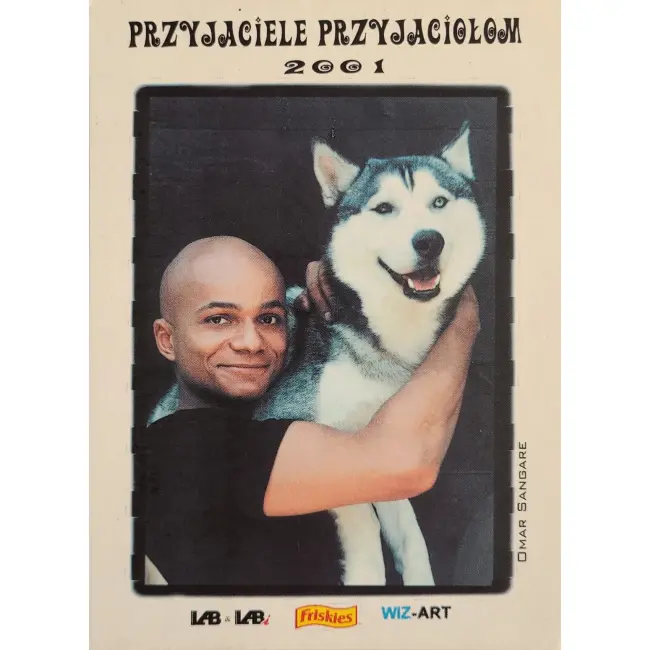 Pies, psy, pocztówka z motywem psa