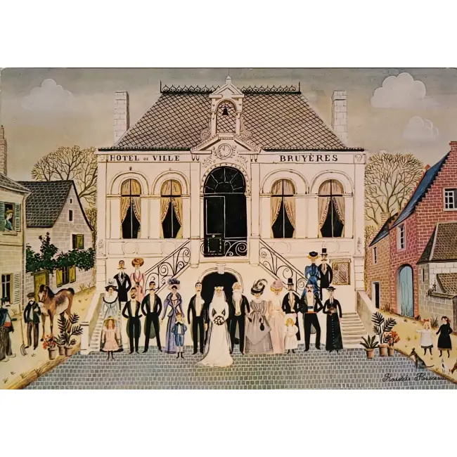 Rodolphe Rousseau – Ślub