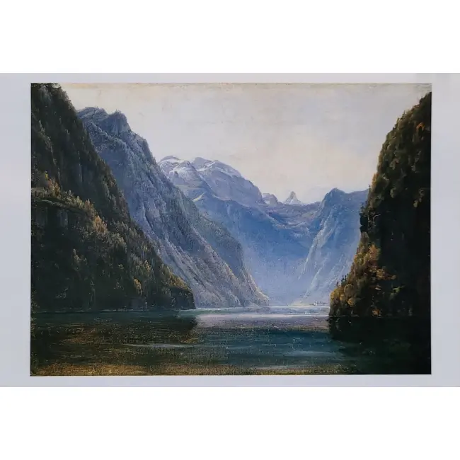 Thomas Fearnley Z jeziora Konig