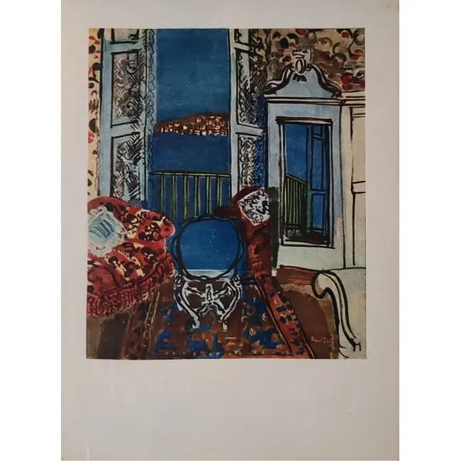 Raoul Dufy – Otwarte okno w Nicei