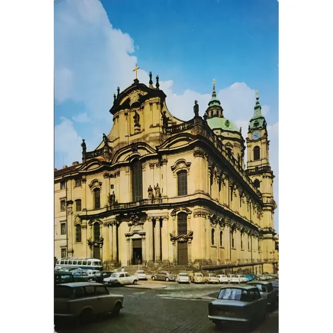 Praga Kościół św Mikulasa na Male Strane