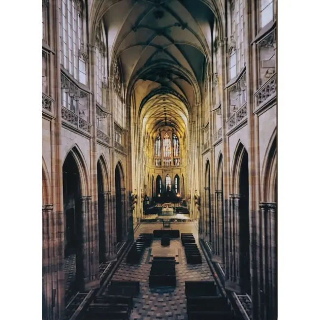 Praga Kościół św Vita wnętrze