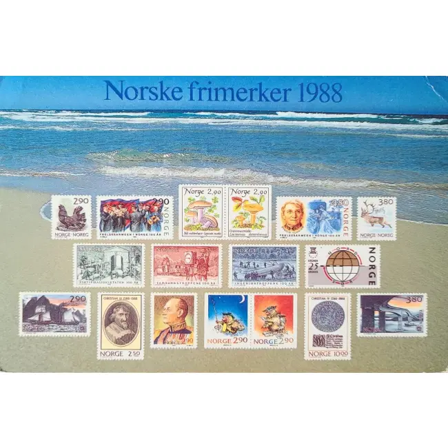 Znaczki norweskie