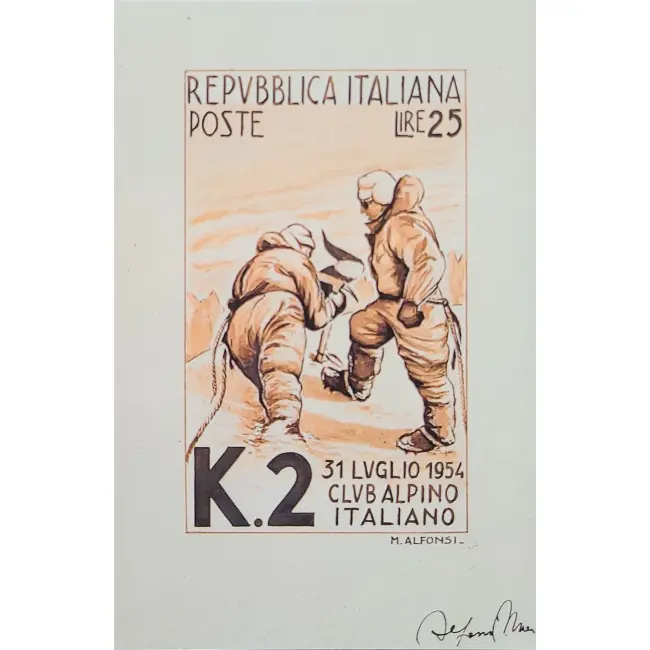 Znaczek włoski – K2