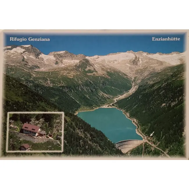 Rifigio Genziana – Enzianhutte - widokówka duży format