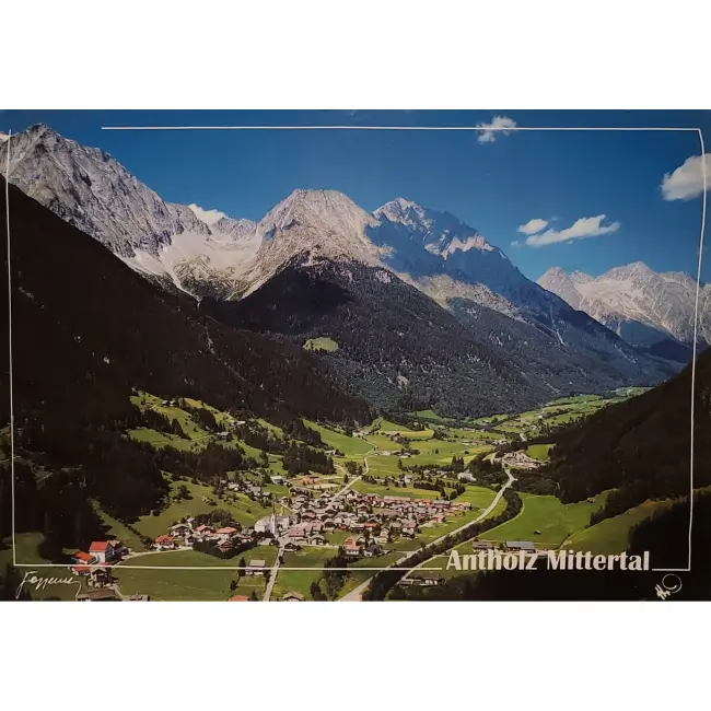 Antholz Mittertal - widokówka duży format