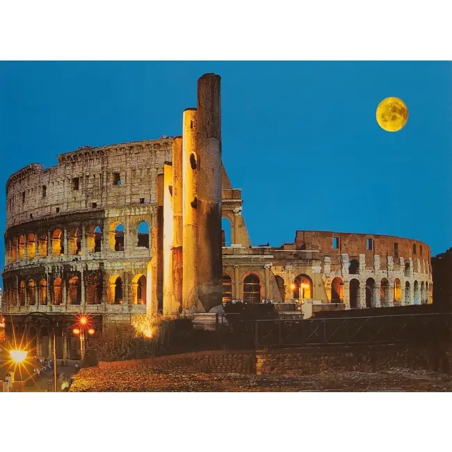 Rzym Colosseum - widokówka duży format