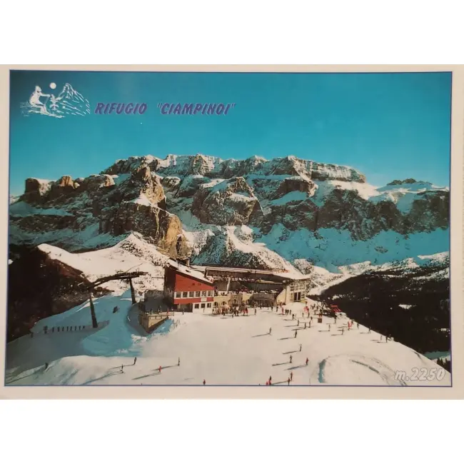 Rifugio Ciampinoi - widokówka duży format