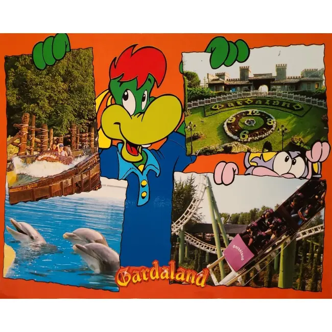 Gardaland - widokówka duży format