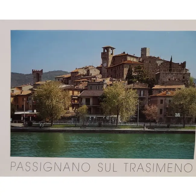 Passignano sul Trasimento - widokówka duży format