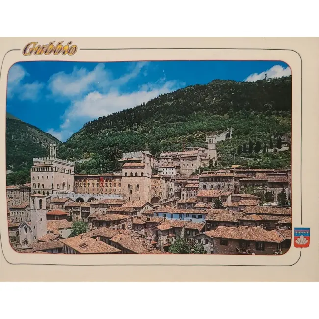 Gubbio  - widokówka duży format