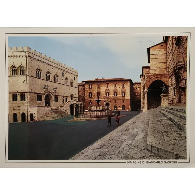 Perugia - widokówka duży format