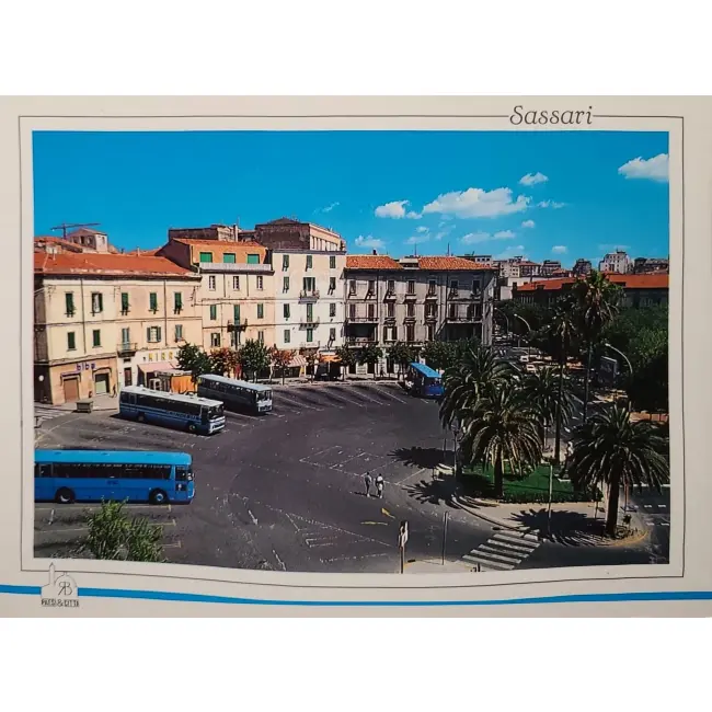 Sardynia Sassari - widokówka duży format