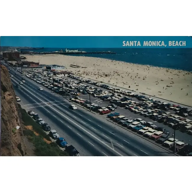 Santa Monica, plaża, Kalifornia