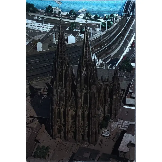 Koln – widokówka laserowa