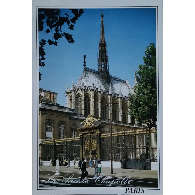 Paryż La Sainte Chapelle