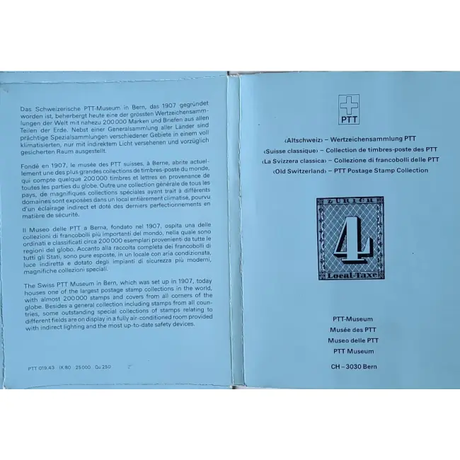 Kolekcja znaczków pocztowych Starej Szwajcarii zestaw 9szt