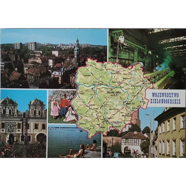 Zielonogórski województwo – duży format