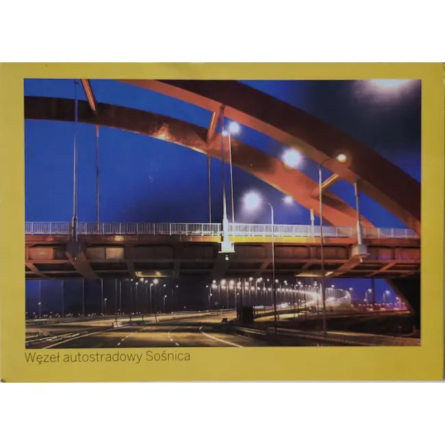 Sośnica węzeł autostradowy – duży format