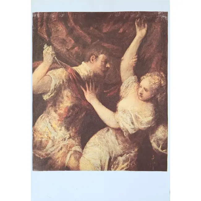 Tiziano Vecellio (Tycjan) – Tarquin i Lukrecja
