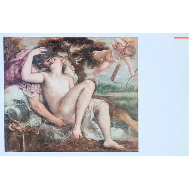 Tiziano Vecellio (Tycjan) – Venus i Kupidyn