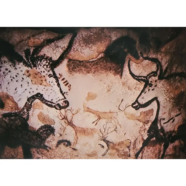 Byk w sztuce i historii Jaskinia prehistoryczna Lascaux – Byki i koń