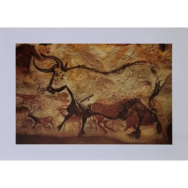 Byk w sztuce i historii Jaskinia prehistoryczna Lascaux – Sala Byków