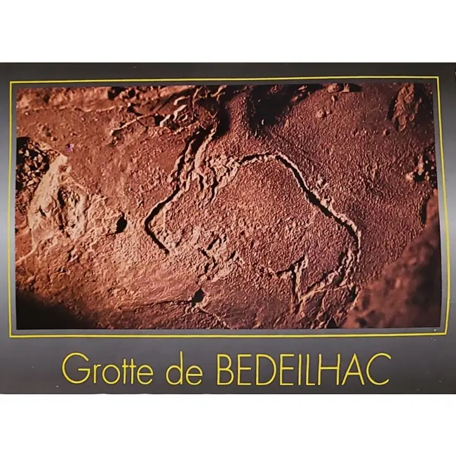 Byk w sztuce i historii Grota prehistoryczna Bedeilhac w Ariege – Bizon