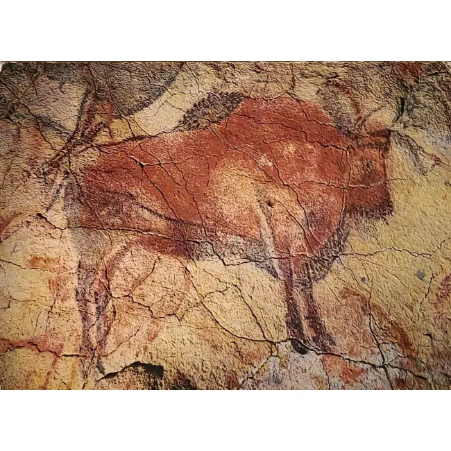 Byk w sztuce i historii Jaskinie Altamira – Żubr