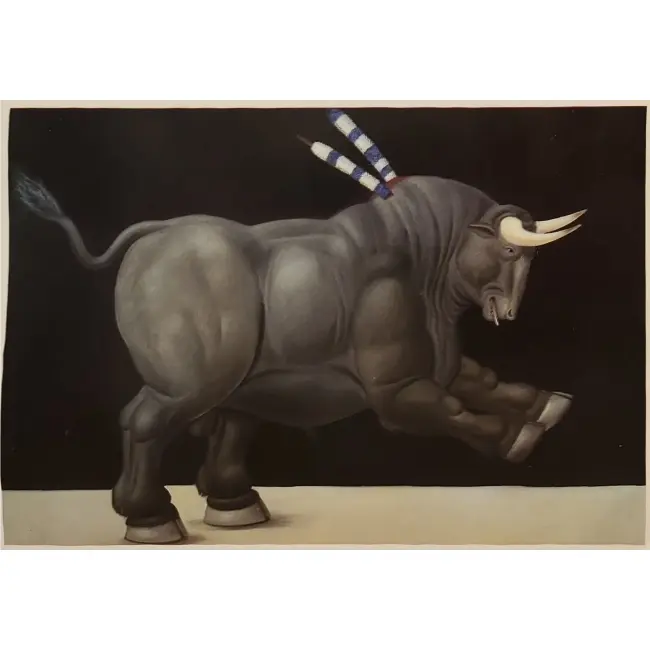 Byk w sztuce i historii Fernando Botero – Byk