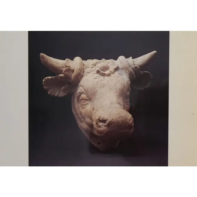 Byk w sztuce i historii Tarquina, muzeum Archeologiczne statuetka wotywna