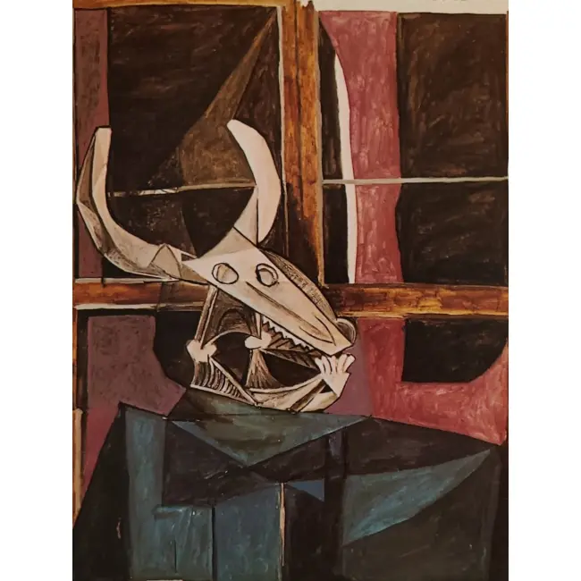 Byk w sztuce i historii: Pablo Picasso – Martwa natura z czaszką byka