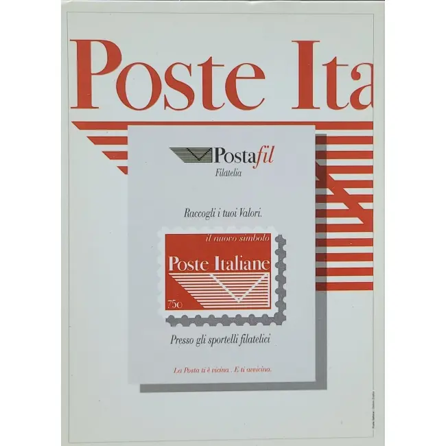 Pocztówka reklamowa – Poste Italiane