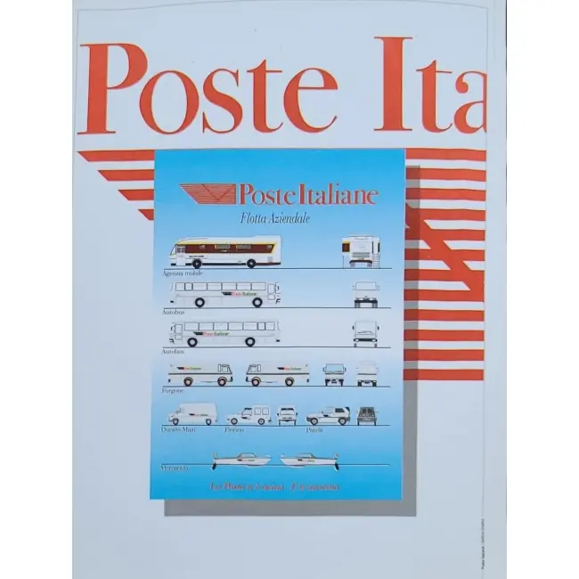 Pocztówka reklamowa – Flota transportowa